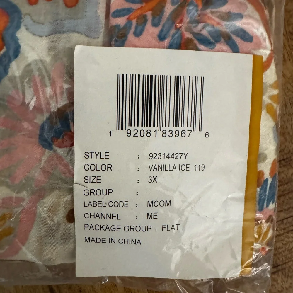 MSK floral paisley vanilla ice Cream and Orange halter sleeveless Maxi Dress nwt - Picture 5 of 7